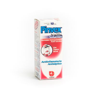 PINVEX GLUCÓSIDOS ANTRAQUINÓNICOSACIDO SALICÍLICO SOL 10ML